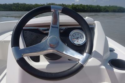 boston whaler steering