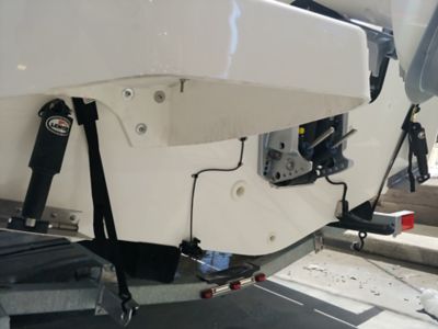Electric trim tabs with indicators