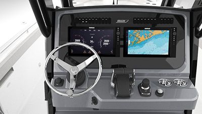 Deluxe Electronics Simrad Package Dual 16” Displays