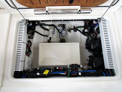 Bilge storage - aft