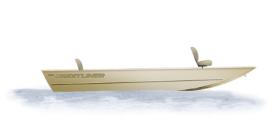 Crestliner 1660 Retriever FCC  Shallow Water Tunnel Hull Jet Boat