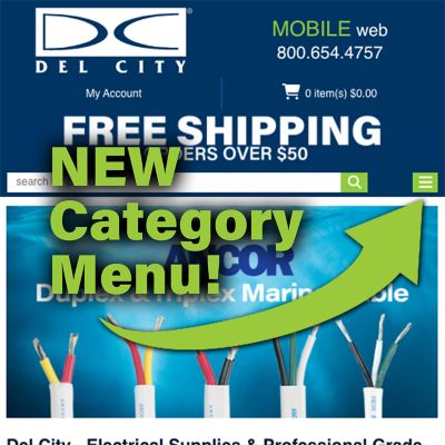 image of the mobile view of the website that highlights new features