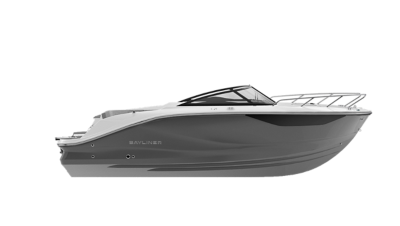 Solid light grey hull