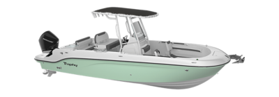 Reef Green Hull Sides (White Bottom)