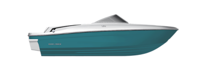 Solid Kingfisher Blue Hull