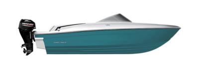 Solid Kingfisher Blue Hull