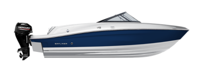 Blue Hull Sides (White Bottom)