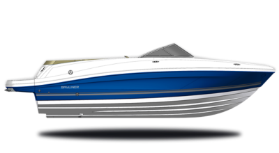 Blue Hull Sides (White Bottom)