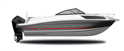 Gray Hull Sides (White Bottom)