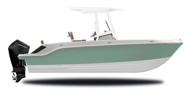 Reef Green Hull Sides (White Bottom)