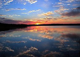 jordan-lake-sunset-b-everett-jordan-lake