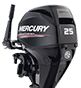 Mercury® 25 ELPT FourStroke