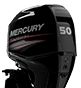 Mercury® 50 ELHPT FourStroke w/ Advanced Tiller Handle