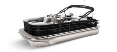 Lowe LS Pontoon Black Exterior