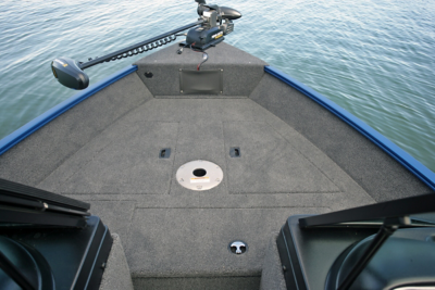 1650 Angler Sport Bow Deck Compartments Closed
