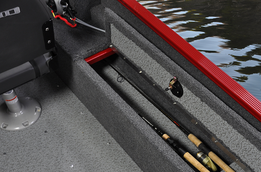 1650 Angler Starboard Lockable Rod Storage