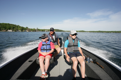 1650 Angler Tiller Interior