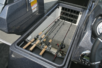 189 Pro-V GL Bow Deck Center Rod Locker Storage Compartment
