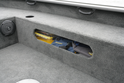 2075 Pro Guide Starboard Storage Compartment