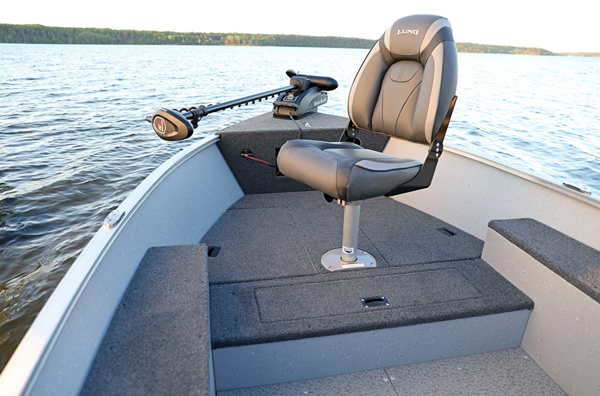 Bow Deck with Seat - Tiller