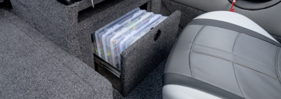 Under Console Drawers - Port and Starboard