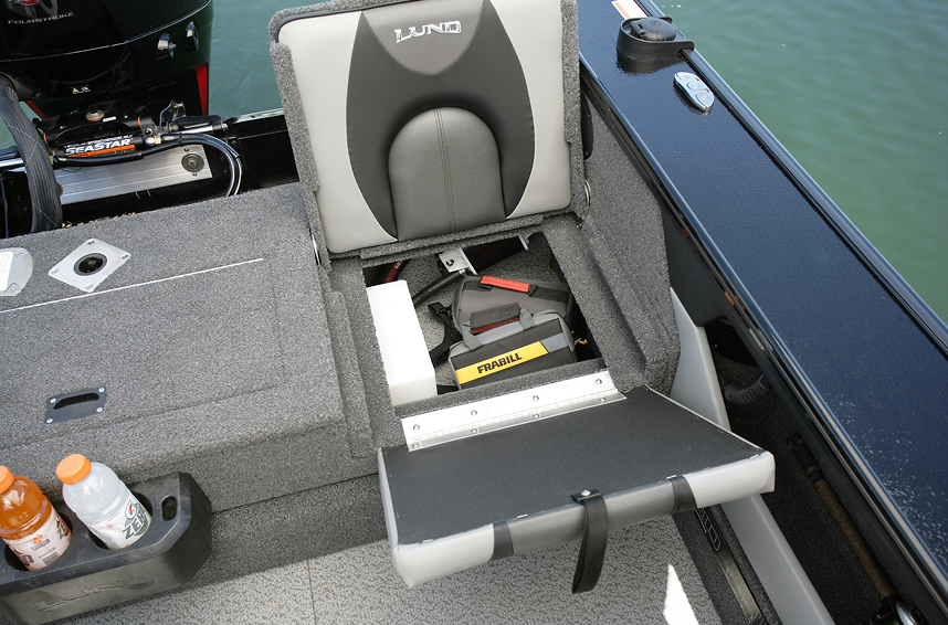 Crossover XS Port Side Under Jump Seat Storage Compartment
