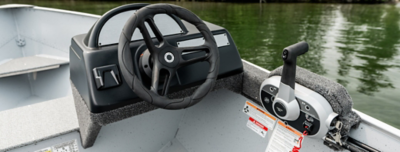 Side Console w/Steering Wheel