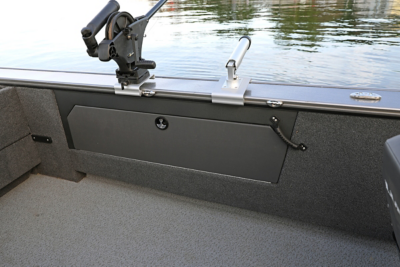 Fisherman Port Rod Storage Compartment Closed