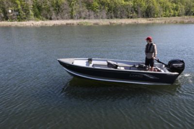 New Fishing Boat! Lund 1600 Fury (frozen from the long drive to