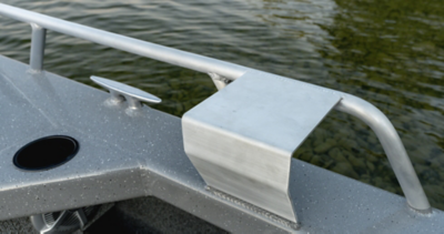 6" Stern Rails w/Downrigger Mounting Pads