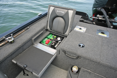 Pro-V Musky XS Under Jump Seat Battery Storage