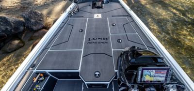 Painted Interior w/Stick-On Marine Mat