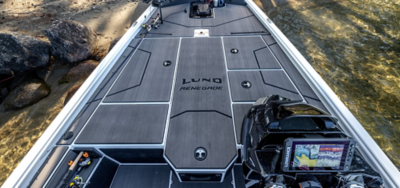 Painted Interior w/Stick-On Marine Mat