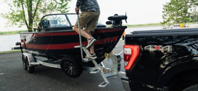 Bow Step Ladder-Galvanized