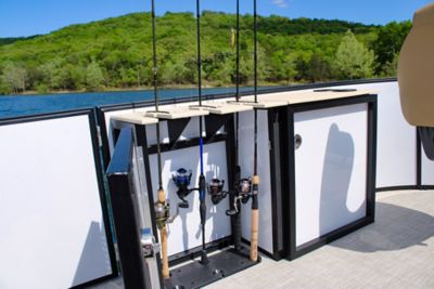 LF 194 Pontoon Vertical Rod Holder