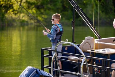 LF 232 Pontoon Rear Fishing 