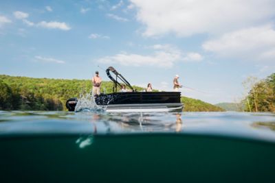 Family on a Lowe Pontoon