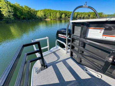 LF 214 Pontoon Rear Gate