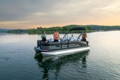 Family on a Lowe Pontoon
