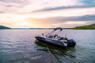 Storage on the Lowe SD224 Pontoon