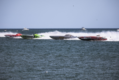 offshore racing boat