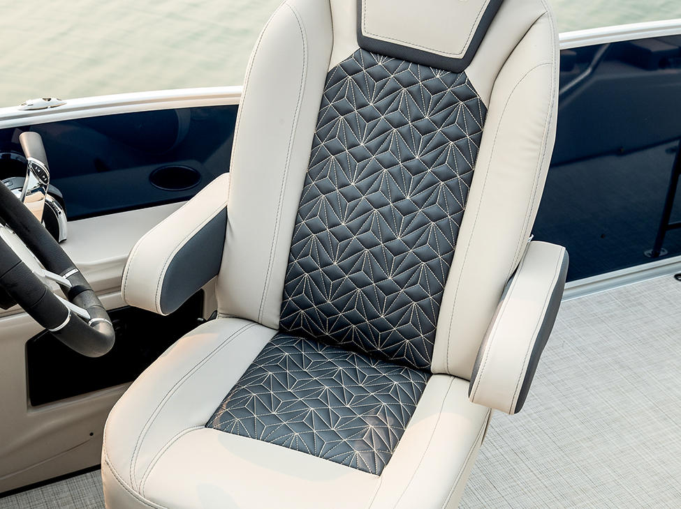 Grand Mariner Helm Chair in French Gray