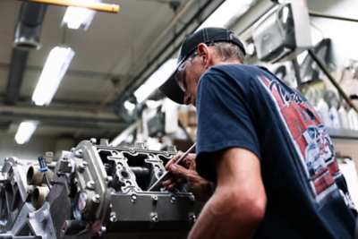 Mercury Racing Working on the Sterndrive